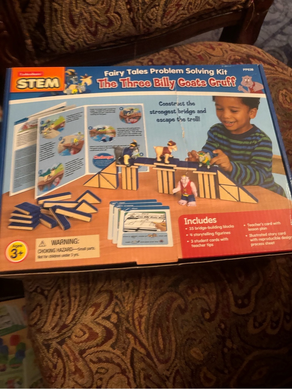 Lakeshore STEM Fairy Tales Problem Solving Kit - The Three Billy Goats Gruff